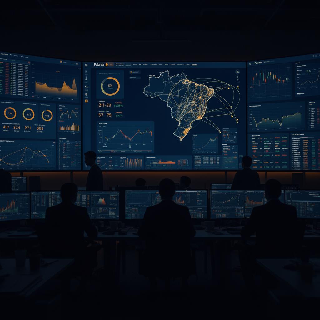 Equipe sênior em sala de análise acompanhando editais e contratos